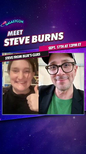 Meet Steve Burns and get exclusive autographs! #galaxycon #comiccon #steveburns #bluesclues