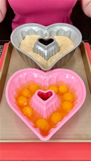 Make this for Someone You Love! 💕 #valentinesday #breakfast #bacon (produced by Kyle & Mistie) | Home Hacks & Easy Snacks