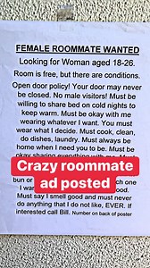 3.5M views · 10K reactions | Crazy roommate ad  | Lists and Laughs | Facebook