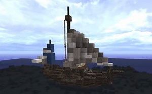 Minecraft Tutorial: Small Fishing Boat