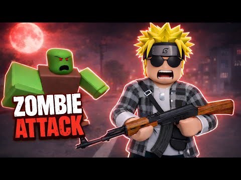 I Survived the RED MOON Night in Roblox! 🌕🧟‍♂️