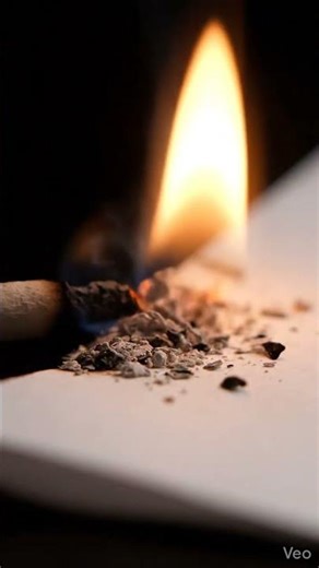 Burning Paper Edge in Slow Motion 😌🔥 #ASMR #Shorts