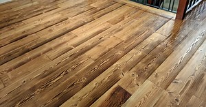 Douglas Fir Tongue & Groove Floor Boards - Wire Brushed