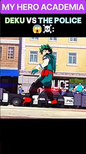 DEKU vs THE POLICE 😱☠️ | #myheroacademia #edit #mha #amv #anime