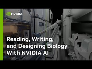 Reading, Writing, and Designing Biology With NVIDIA AI