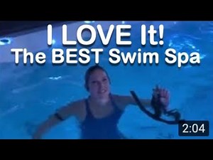 Sarah Says - I LOVE This Swim Spa! I CAN'T Swim with 4 Pumps ON... it's so strong!