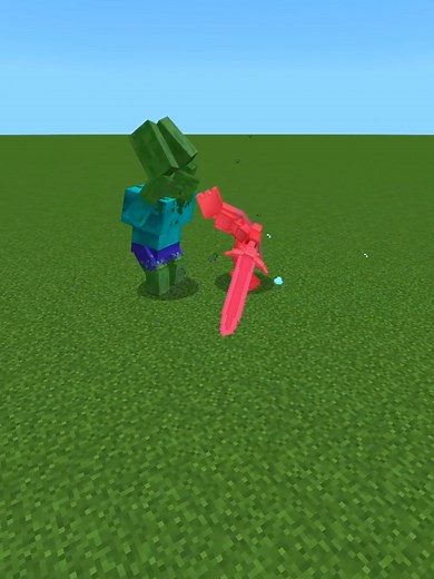 Epic Battle: Ice Warrior vs. Mutant Zombie in Minecraft