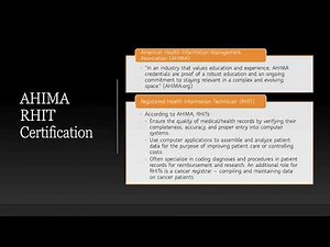 Health Information Technology-Data Management Presentation