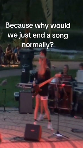 If you have the opportunity to trash can, do it. #band #guitar #drums #midwest #rockmusic