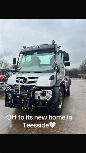 Used Unimog U430 Delivered to Teesside