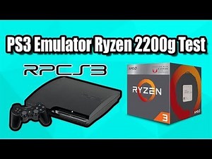PS3 Emulator Test On AMD RYZEN 3 2200g RPCS3