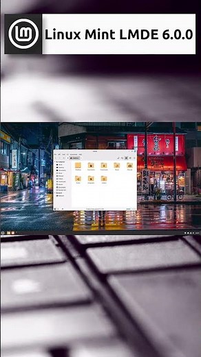 Linux Mint LMDE 6 "Faye" Quick Overview #shorts