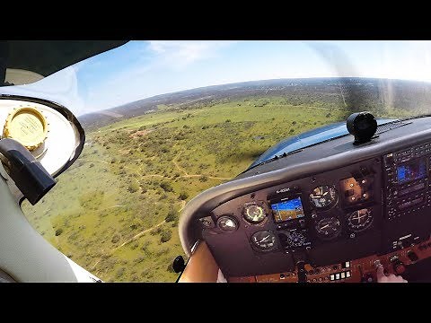 Practicing GRASS Landings (Full Length Flight)