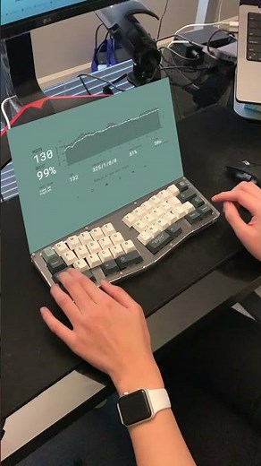 Gazzew Boba U4 Silent Tactiles Sound Test | 62g Springs | Prime Elise #shorts