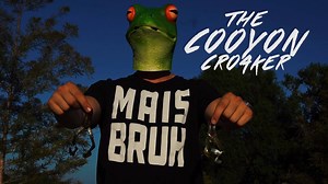 16K views · 176 reactions | THE COOYON CROAKER! Come see us this weekend at the La Outdoor Expo and you may just run into the Cooyon Croaker himself! While you are at it, you can buy some Cooyons! The Cooyon makes a great frog imitation lure and the fish love 'em! Check them out at www.cajunlures.com. We decided to have a little fun with this one. "Couillon" by DJ Rhett | Cajun Lures | Facebook