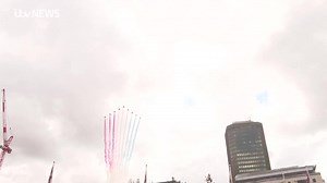 1.7K views · 44 reactions | The Red Arrows treated Cardiff to a flypast to pay tribute to the vital role played by Wales in the Battle of Britain. Read more here: https://www.itv.com/news/wales/2021-09-16/red-arrows-delight-cardiff-residents-with-display-over-city | ITV Wales | Facebook