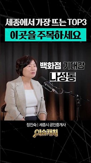Top 3 Key Areas Driving Sejong Housing Prices #SejongCity #RealEstate #HousingPrices
