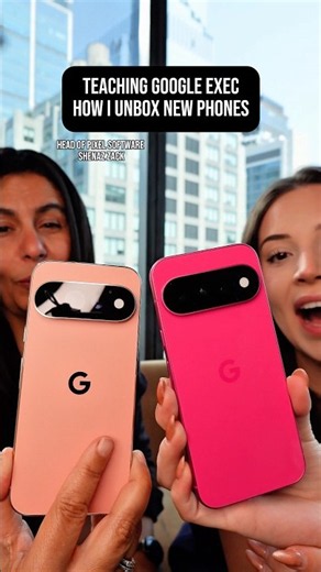 Unboxing the new Google Pixel 11 and 11 Pro with a Google exec!! #google #pixel11 #pixel11pro