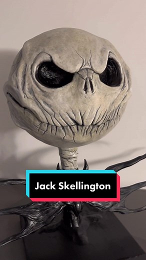 DIY Jack Skellington Bust Sculpture | Christmas Gift Idea