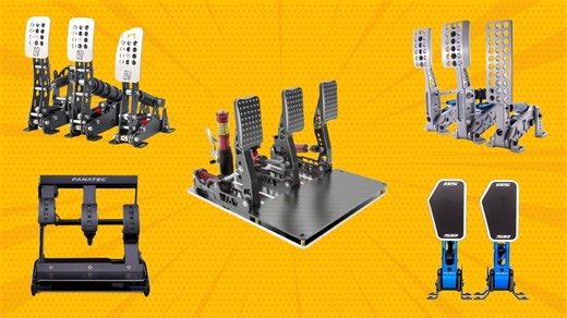 5 best pedals for sim racing in 2024