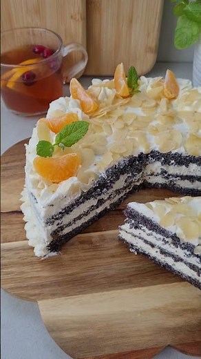 TORT MAKOWY - przepis w opisie