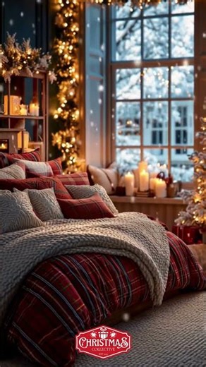 Cozy Christmas Bedroom Inspiration | Magical Holiday Decor & Ambiance
