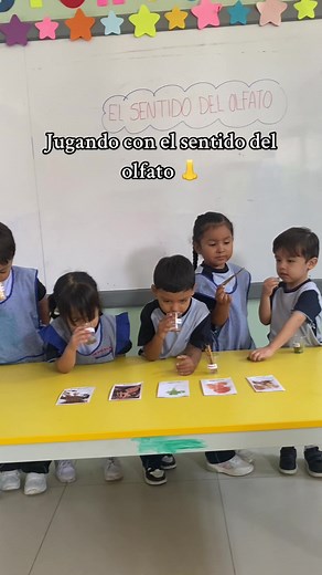 El sentido del olfato 👃 #docente #miss #docentedeinicial #preescolar #missmadeclubkids
