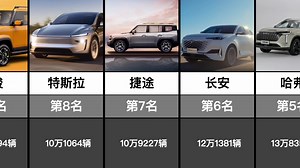 2025年上半年出口最多的汽车品牌TOP20