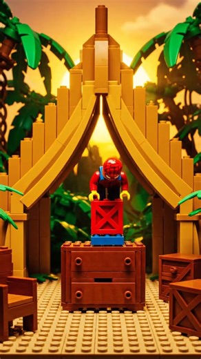 Spider-Brick on an Adventure