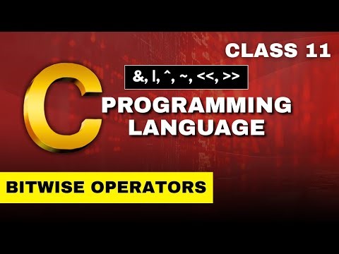 class 11 Bitwise Operators in C | &, |, ^, ~ with Examples | C Programming | NexGen Education Team