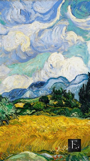 The Moment the Land Starts Moving Van Gogh had a way of turning landscapes into something that feels almost alive — a scene that carries movement, tension, and a kind of restless beauty. The kind of art that shifts the atmosphere the moment you look at it. Vincent Van Gogh's Wheat Field with Cypresses (1889) 🛒 https://art.ecoartlab.store/products/vincent-van-gogh-wheat-field-printable-famous-art-prints-instant-download-van-gogh-print-vintage-painting-wall-decor-fine-art-print?utm_source=social&