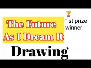 The Future As I Dream It Drawing|A Day In my Dream Life Painting|The Future As I Dream It Poster