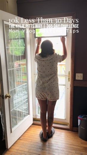 10k followers in less than 30 days and we’re talking editing tips for mom vlogs! #sahstar #kyliepittsway #momvlog #editingtips