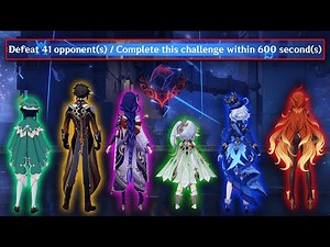 All Archons VS 40 Spiral Abyss Enemies