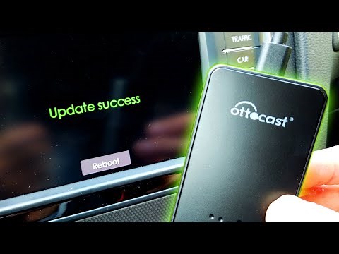 Firmware update in OTTOCAST wireless CarPlay adapter