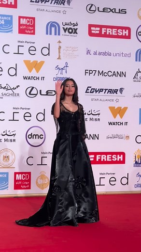 2.7K views · 15 reactions | Enigma Exclusive: Live from the Red Carpet at the 46th Cairo International Film Festival Closing Ceremony. @linasophiabenhamman @cairofilms | Enigma Magazine | Facebook