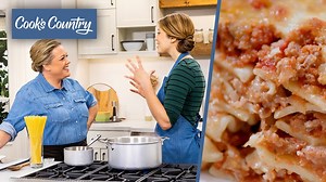 Cheesy Sausage Lasagna, Aglio e Olio, and Picnic Baskets
