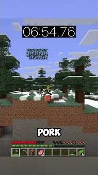 Speedrunning Diamonds In 2D MINECRAFT #shorts #minecraft