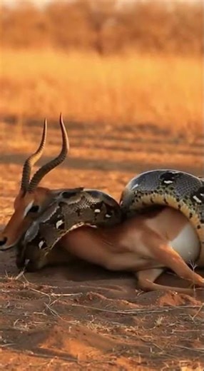 Will the giant python devour the helpless hiker trapped in the wild #wildlife #python #nature