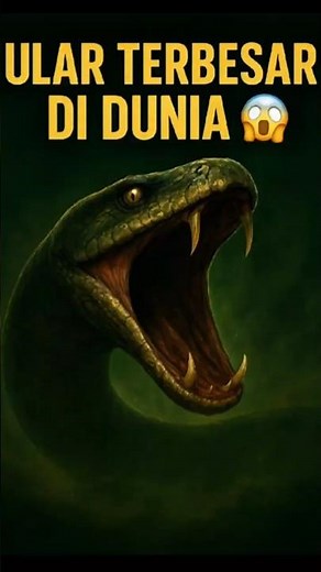 The World's Largest Snake, Titanoboa! 😱 #uniquefacts