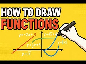 how to draw any function in Arabic رسم الدوال