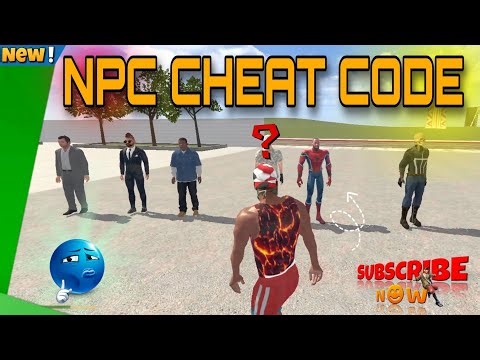 Indian Bikes Driving 3D New NPC Cheat Code 🤯 | Secret NPC Spawn Code