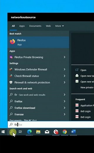 Where are Windows Firewall settings