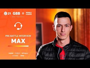 Max 🇮🇱 I GRAND BEATBOX BATTLE 2021: WORLD LEAGUE I Pre-Battle Interview