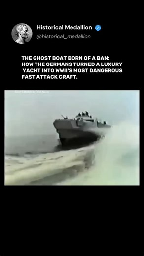 Historical Medallion🎖️ on Instagram: "When the Treaty of Versailles in 1919 crippled the German ocean-going navy by prohibiting large warships, designers found a brilliant loophole. The restrictions did not cover small vessels. Thus, the concept of the "Schnellboot" — or "fast boat" — was born. To create the ideal prototype, the German Naval Command (Reichsmarine) turned to the luxury motor yachts of the Lürssen shipyard, renowned for their speed and seakeeping. The key inspiration was American