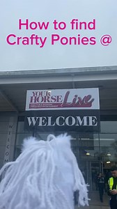 How to find Crafty Ponies Your Horse Live We have Keyrings, pink grooming kits and All White ponies and foals ❤️ #craftyponies #horseshow #yourhorselive #tradeshow | Crafty Ponies