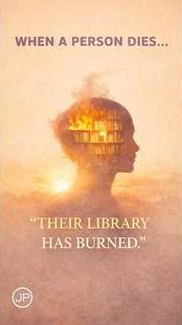 Your life story is worth more than any building #legacy #storytelling #human