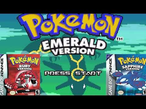 DOWNLOAD PACK DE ROMS PT-BR POKÉMON RUBY, SAPPHIRE, EMERALD(GBA)