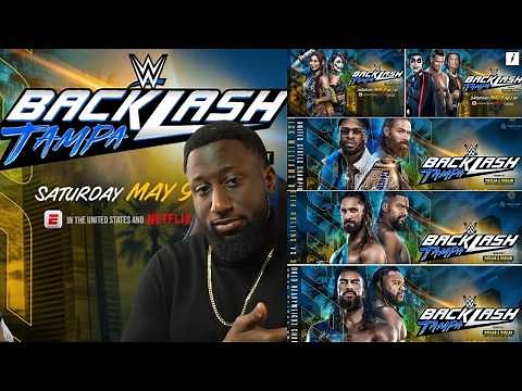 WWE Backlash 2026 | Live Reactions & Commentary