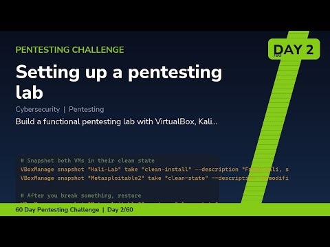 Build a Pentesting Lab From Scratch (Day 2/60)